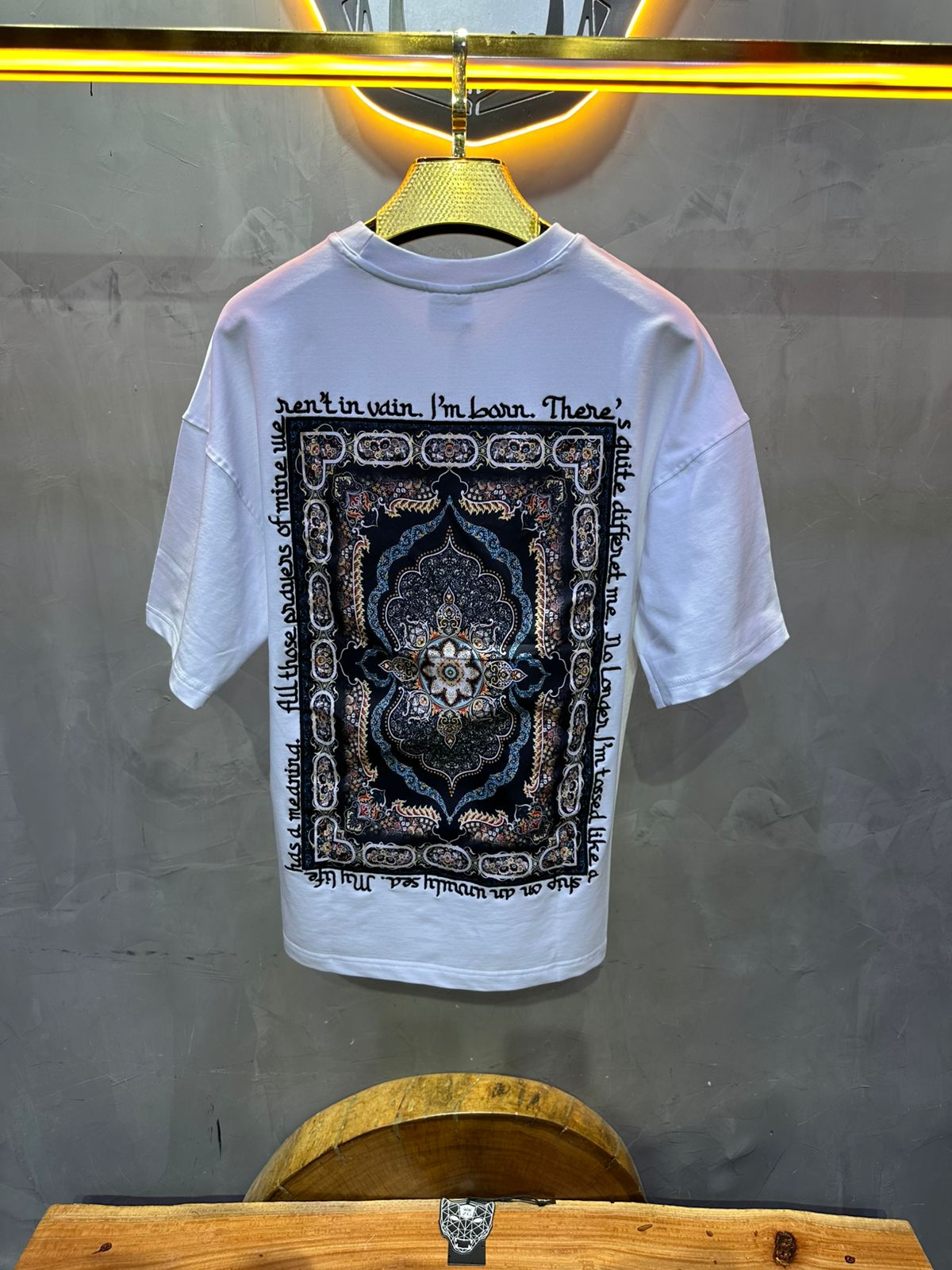 T SHIRT OVERSIZE RESPIRE WHITE 4208