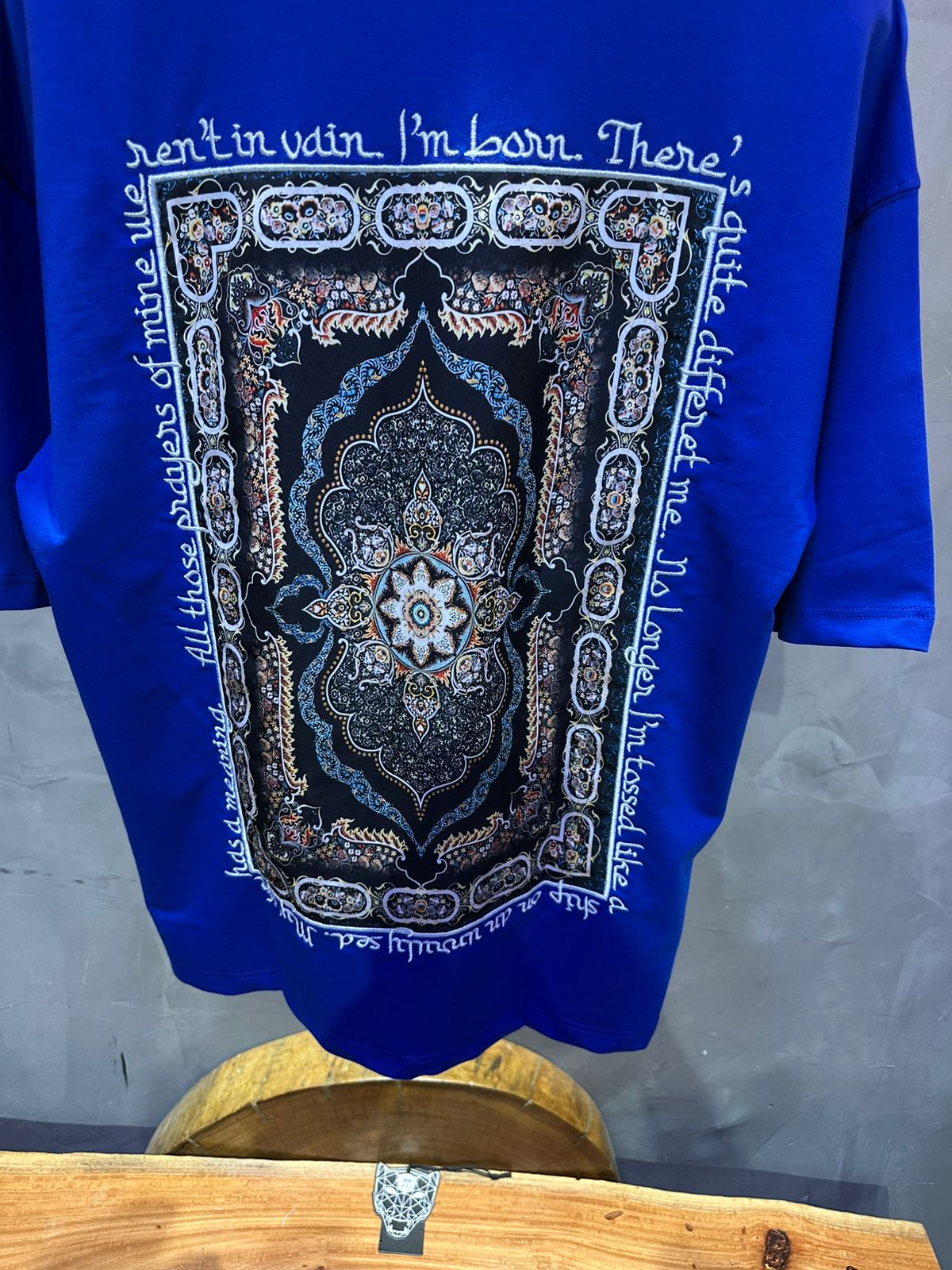 T SHIRT OVERSIZE RESPIRE BLACK 4208