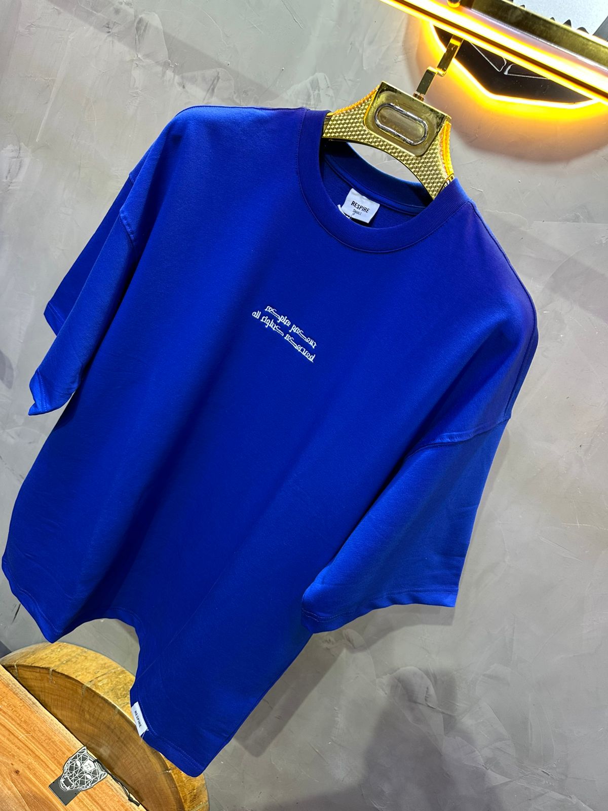 T SHIRT OVERSIZE RESPIRE BLACK 4208