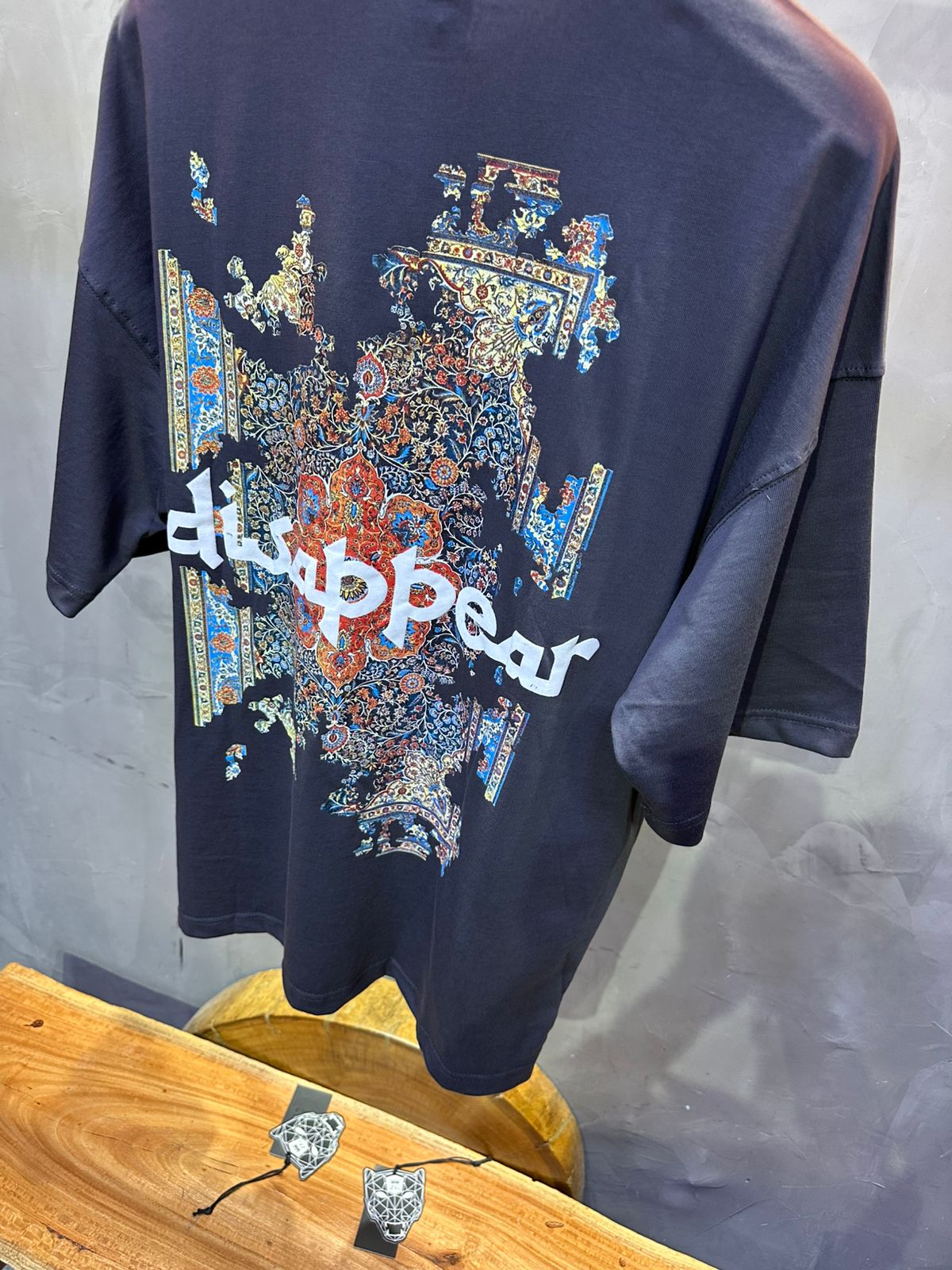 T SHIRT OVERSIZE RESPIRE GREY 4190