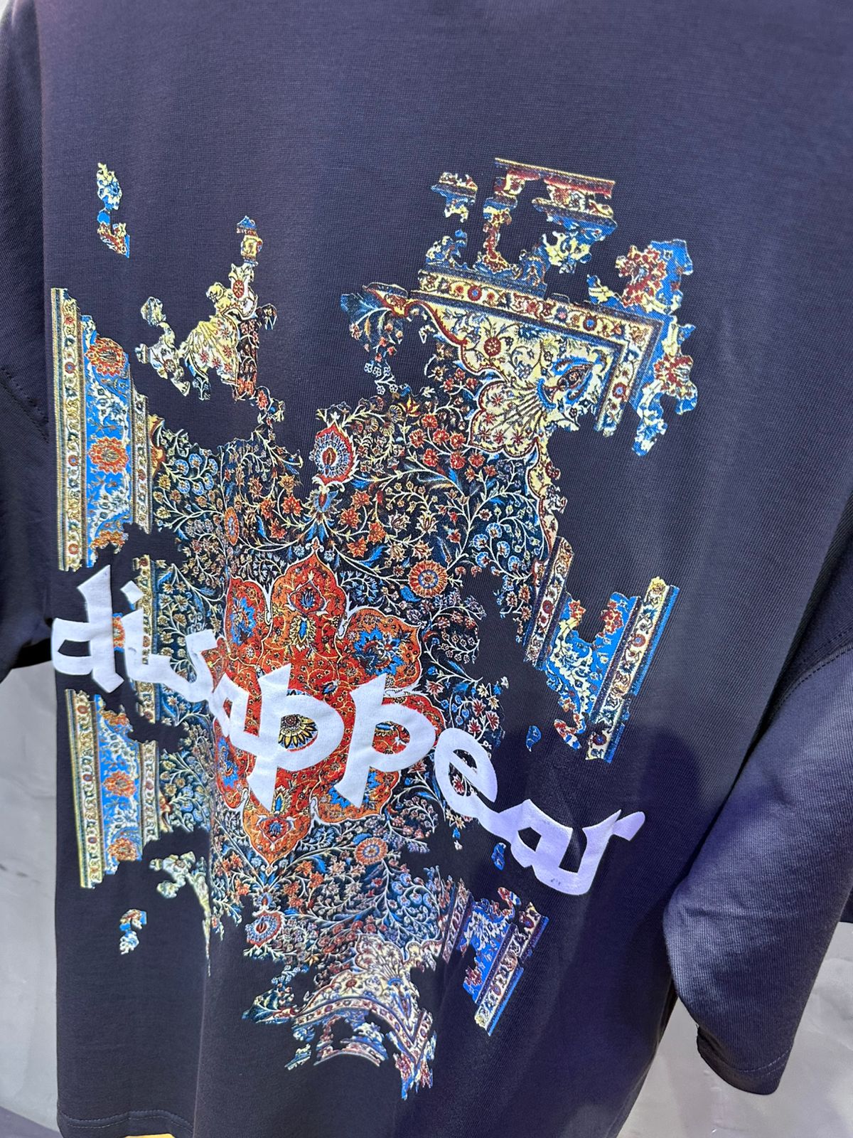 T SHIRT OVERSIZE RESPIRE GREY 4190