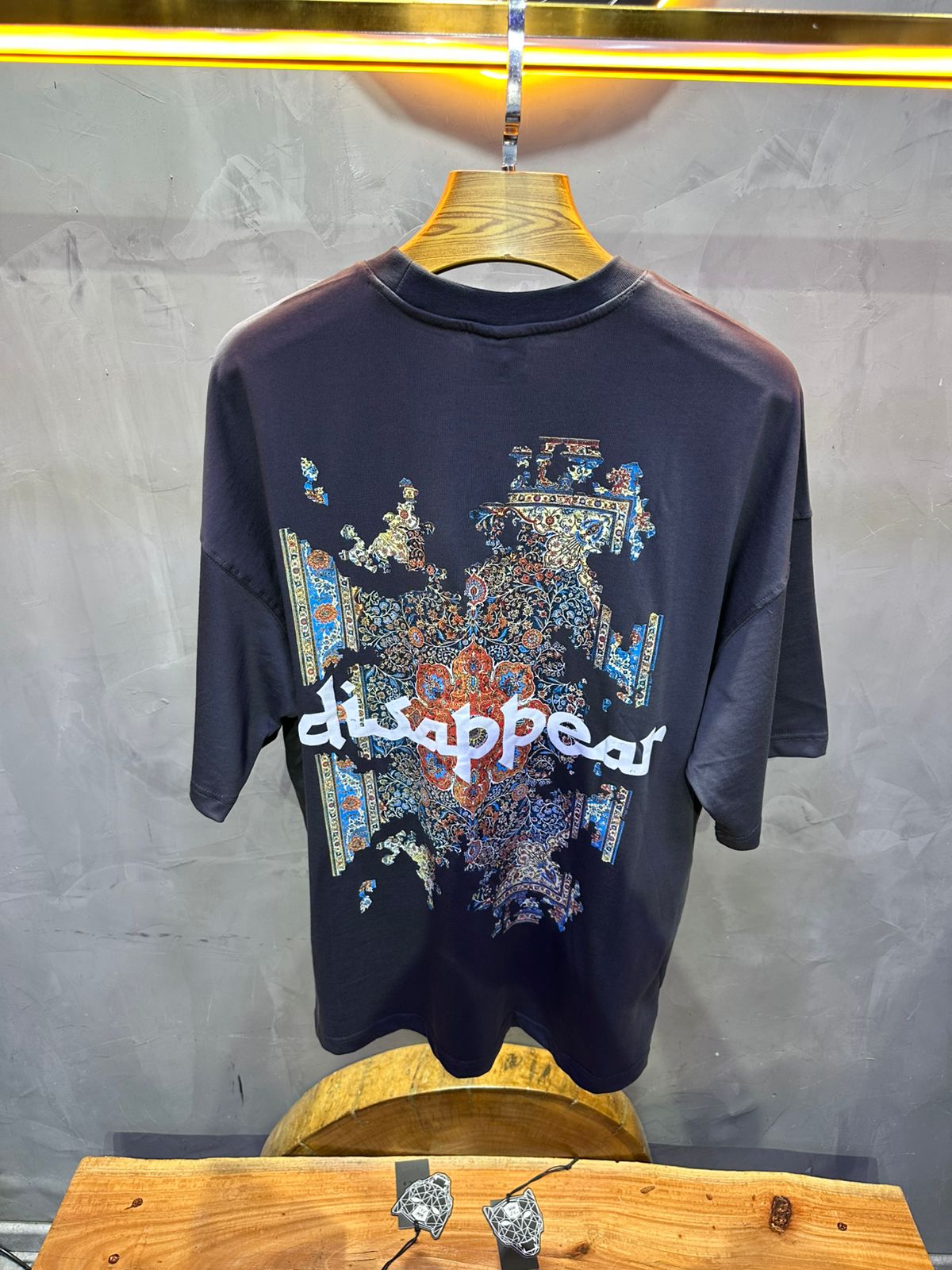 T SHIRT OVERSIZE RESPIRE GREY 4190