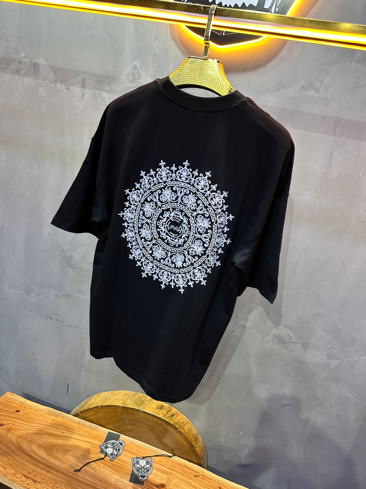 T SHIRT OVERSIZE RESPIRE BLACK 4220