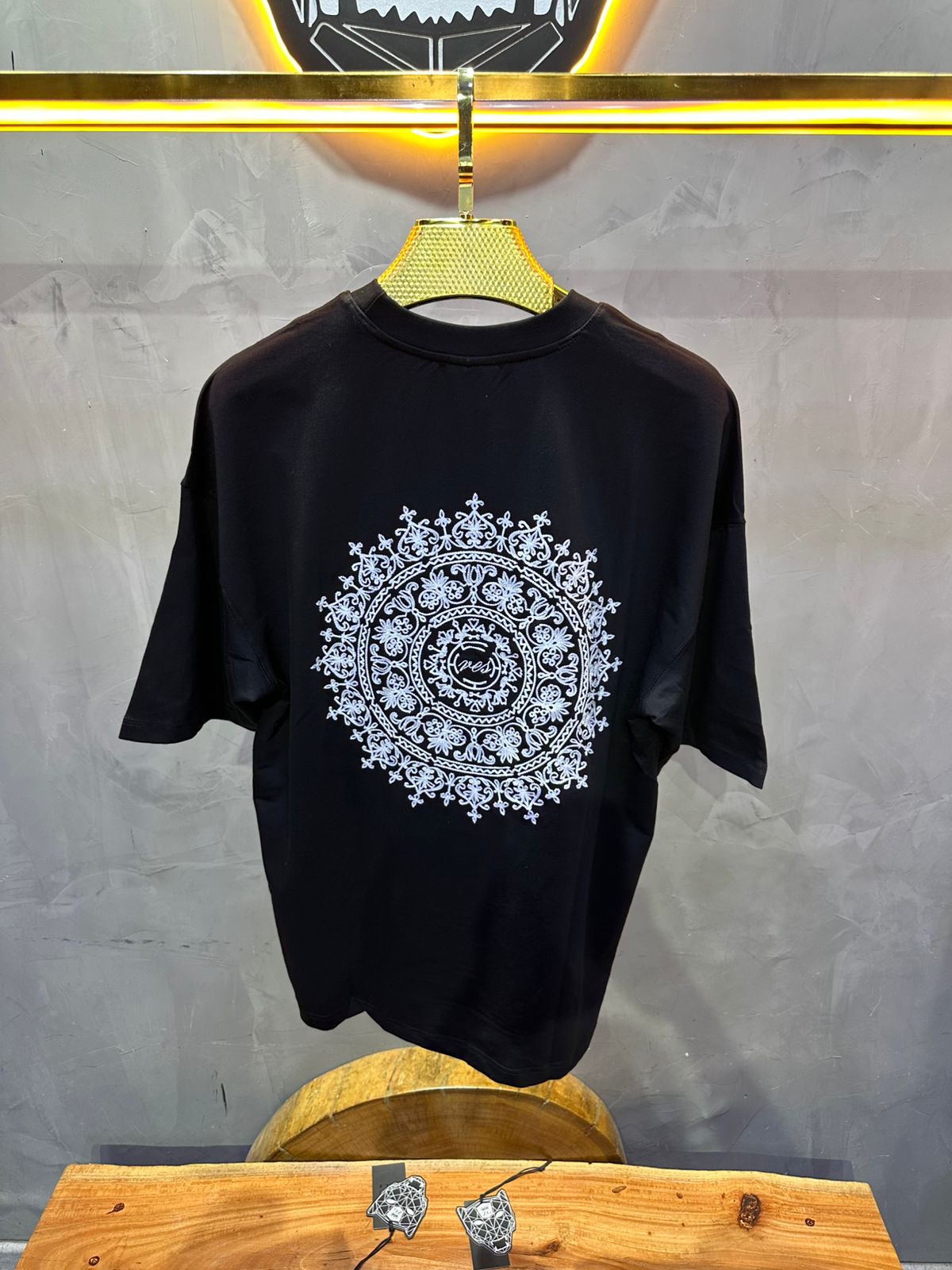 T SHIRT OVERSIZE RESPIRE BLACK 4220