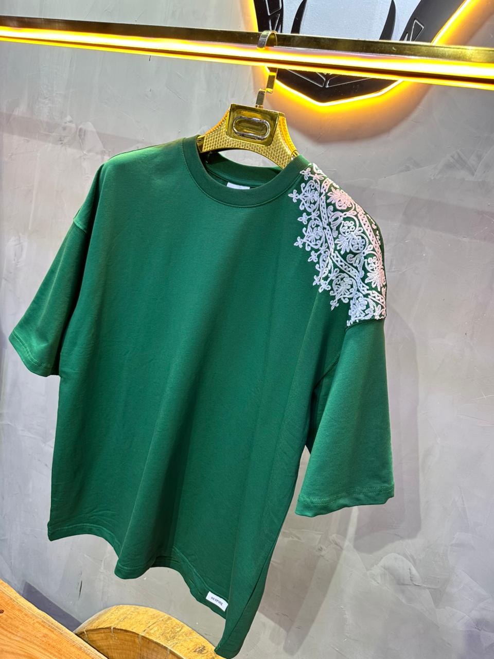 T SHIRT OVERSIZE RESPIRE GREEN 4220 - ZG PREMIUM