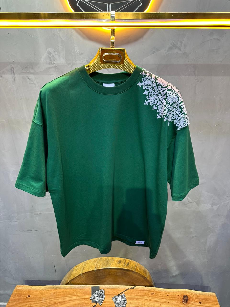 T SHIRT OVERSIZE RESPIRE GREEN 4220