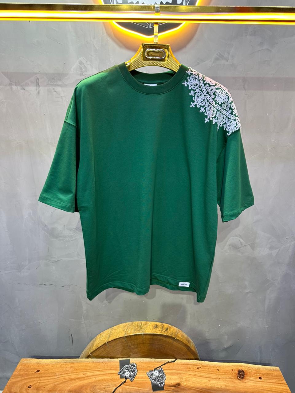 T SHIRT OVERSIZE RESPIRE GREEN 4220