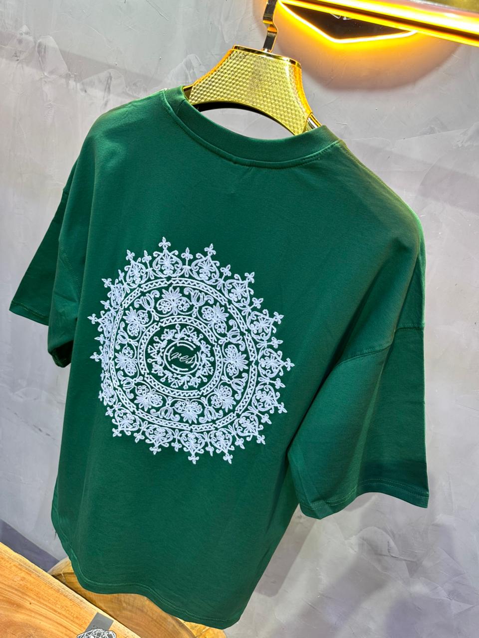T SHIRT OVERSIZE RESPIRE GREEN 4220