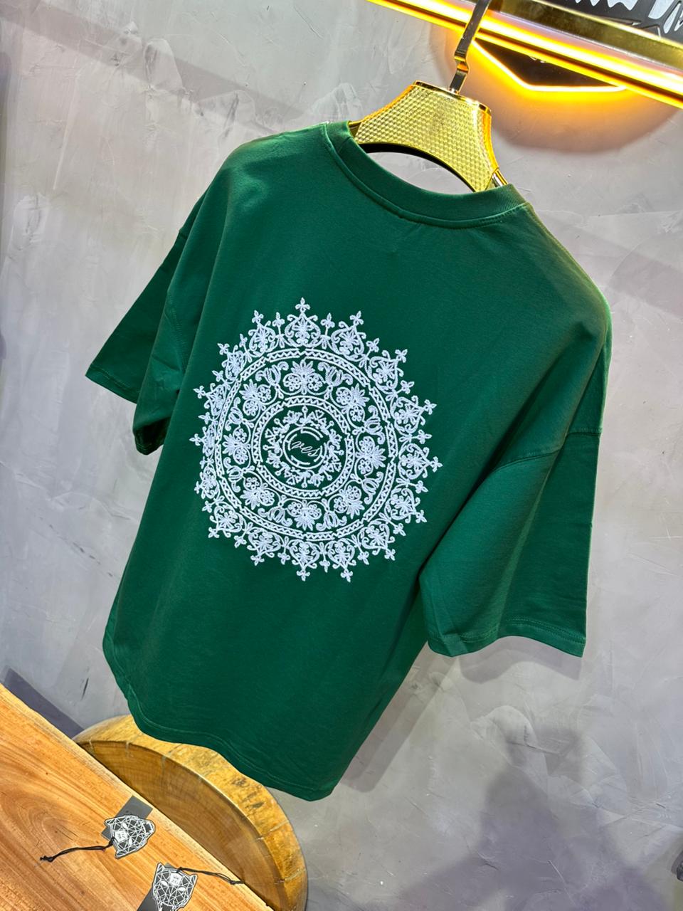 T SHIRT OVERSIZE RESPIRE GREEN 4220