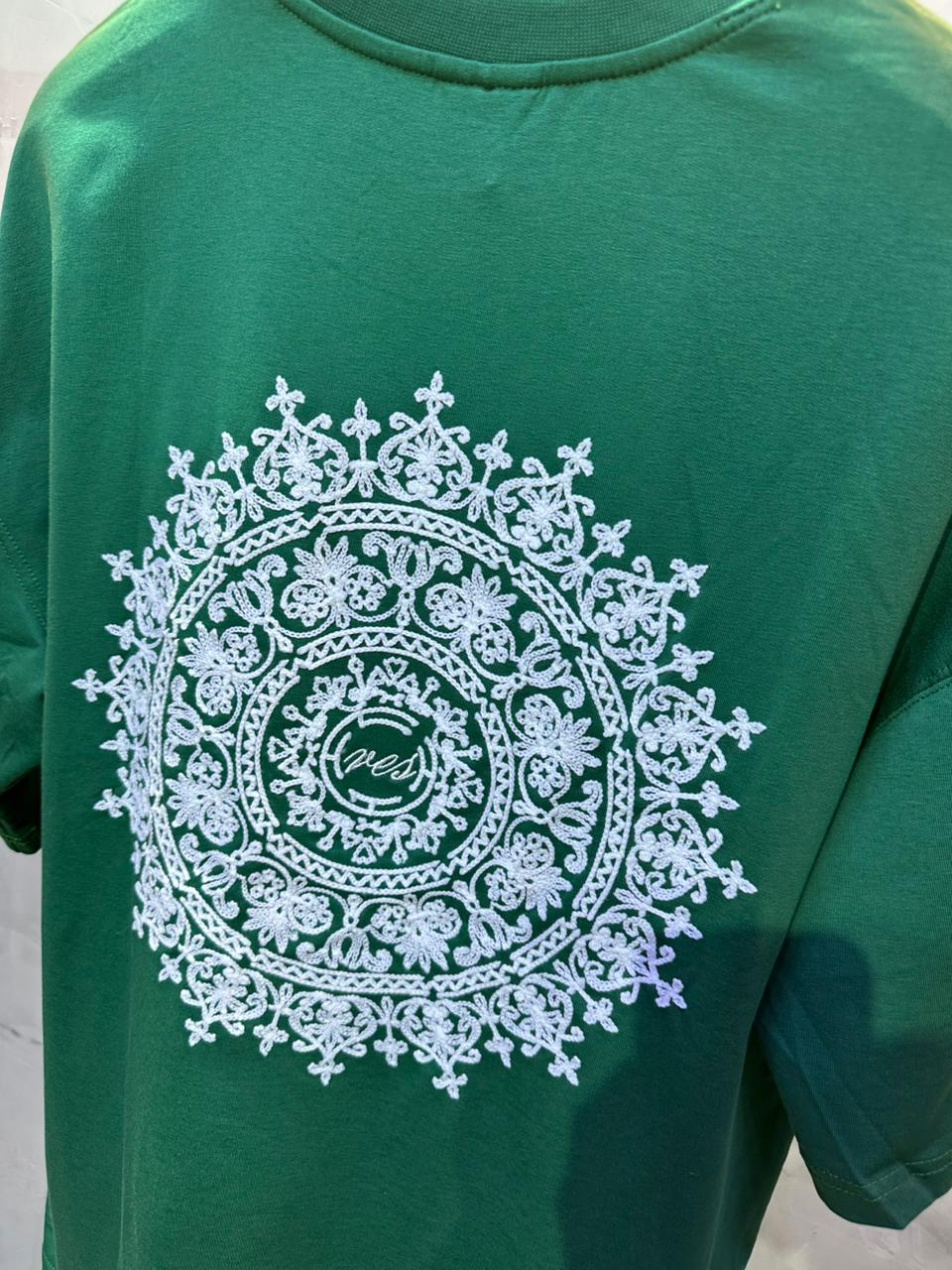 T SHIRT OVERSIZE RESPIRE GREEN 4220