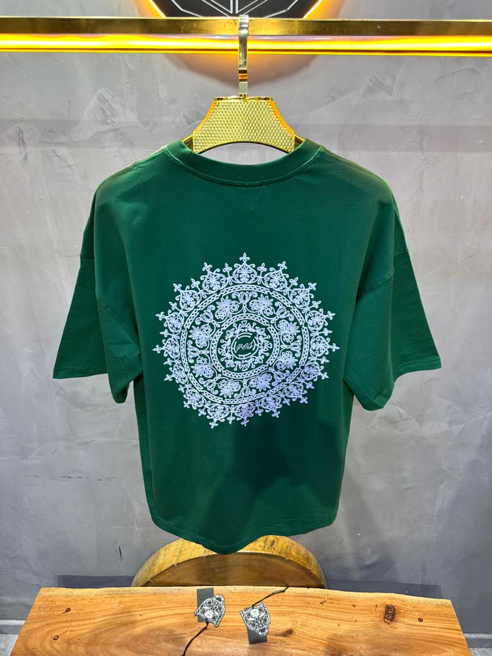 T SHIRT OVERSIZE RESPIRE GREEN 4220