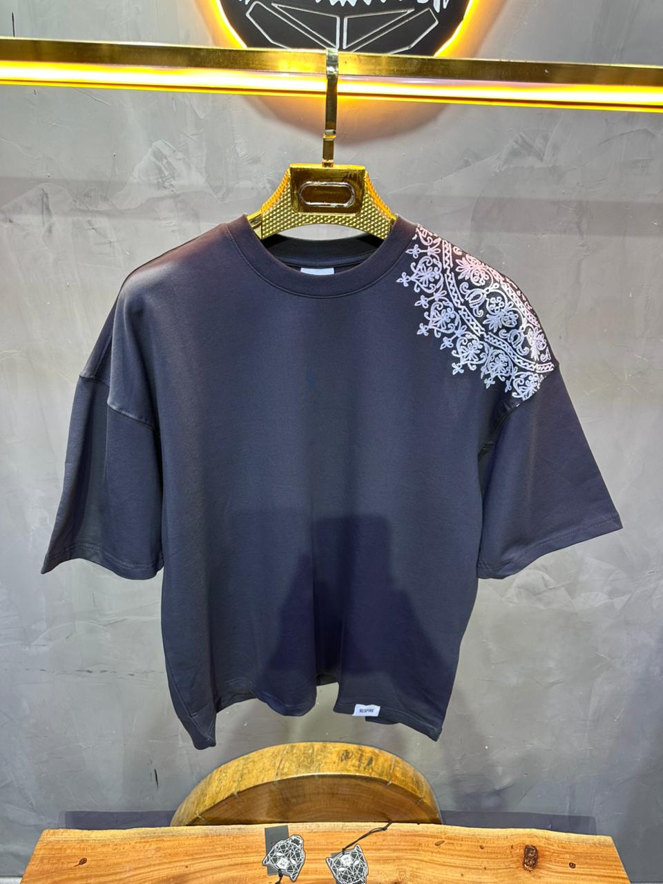 T SHIRT OVERSIZE RESPIRE GREY 4220 - ZG PREMIUM
