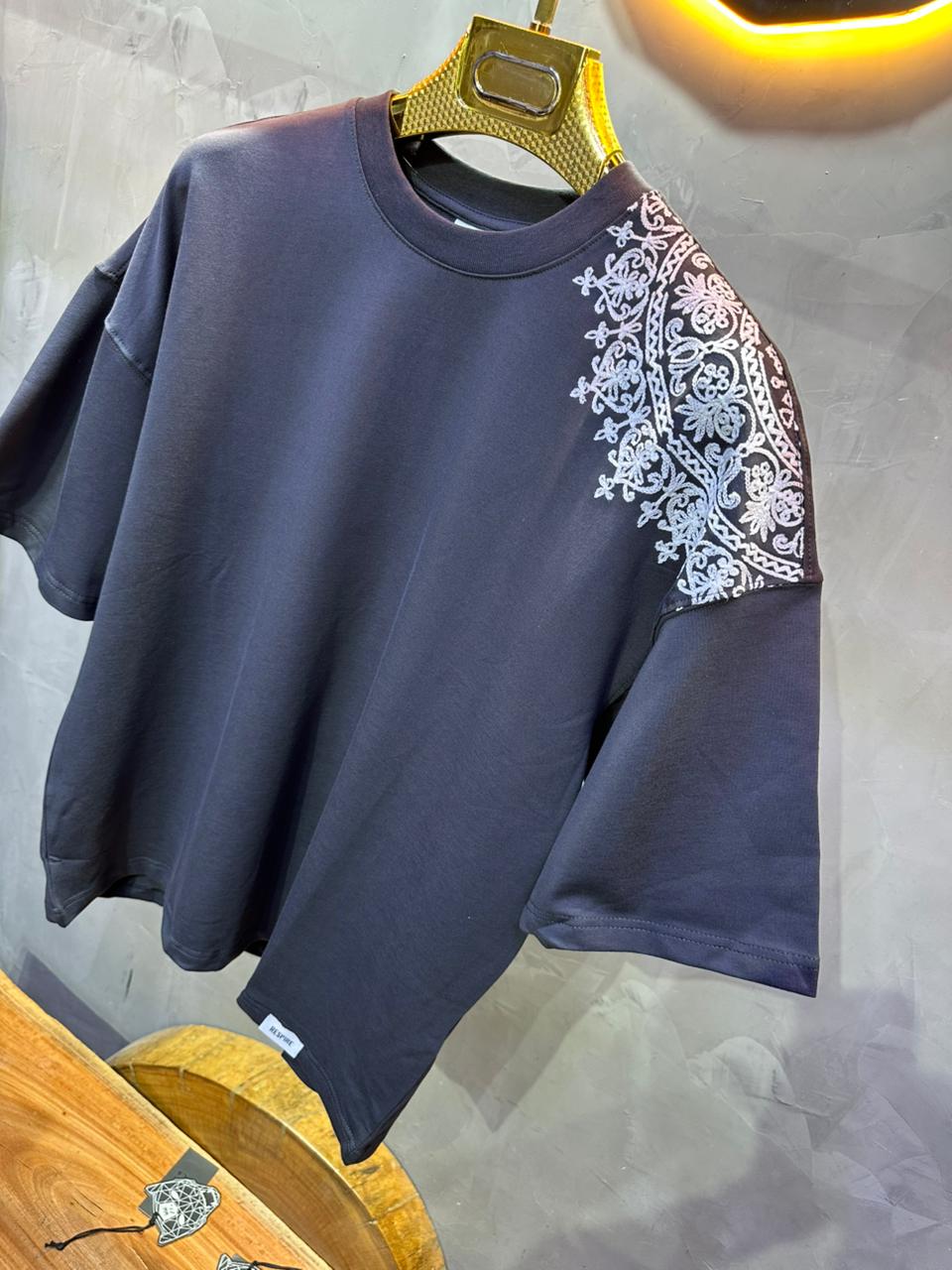 T SHIRT OVERSIZE RESPIRE GREY 4220