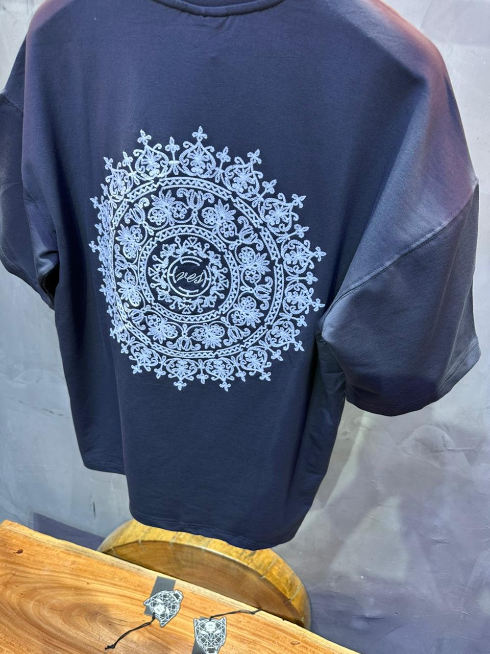 T SHIRT OVERSIZE RESPIRE GREY 4220