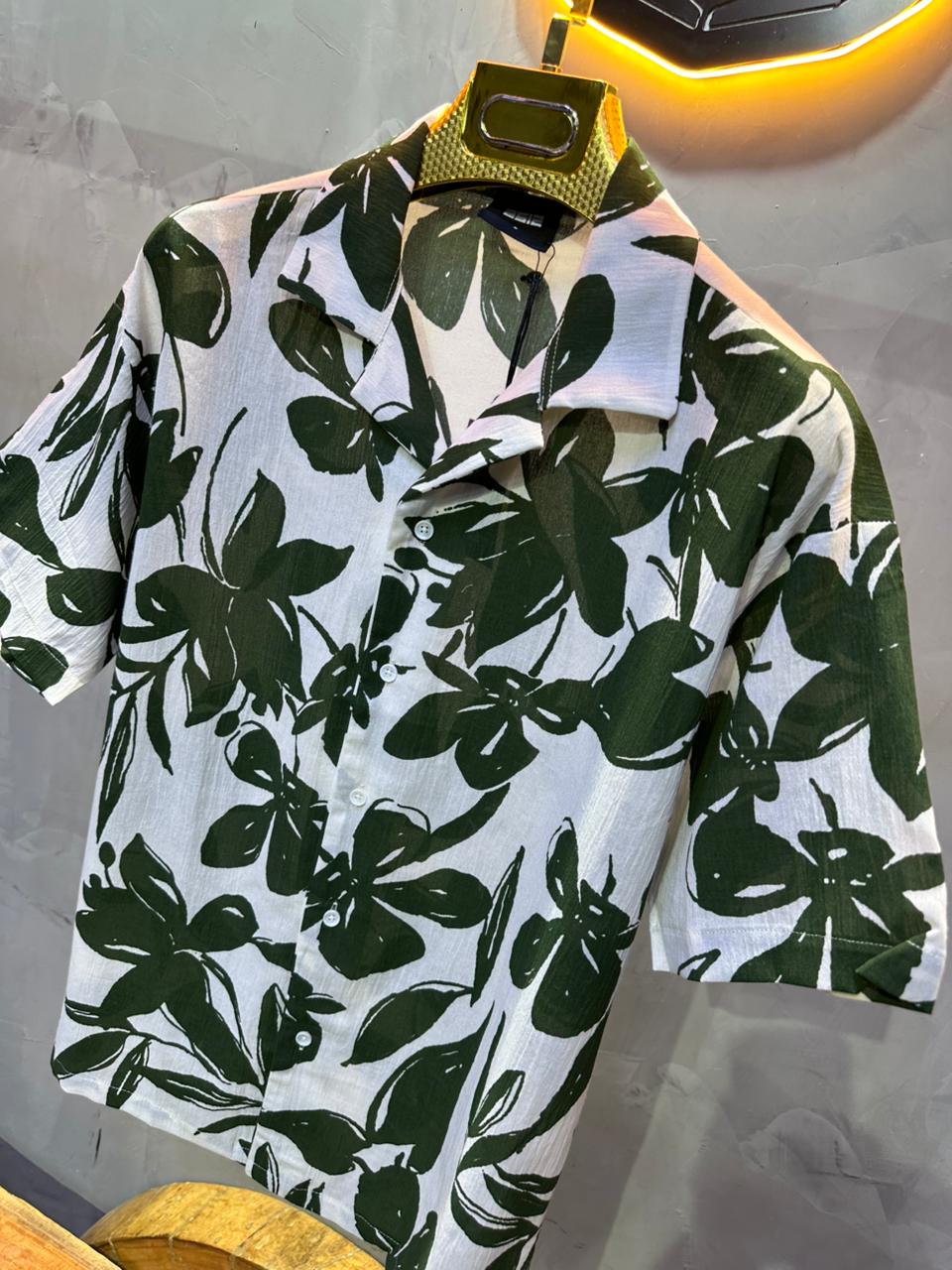 CHEMISE FLOWER GREN 1265