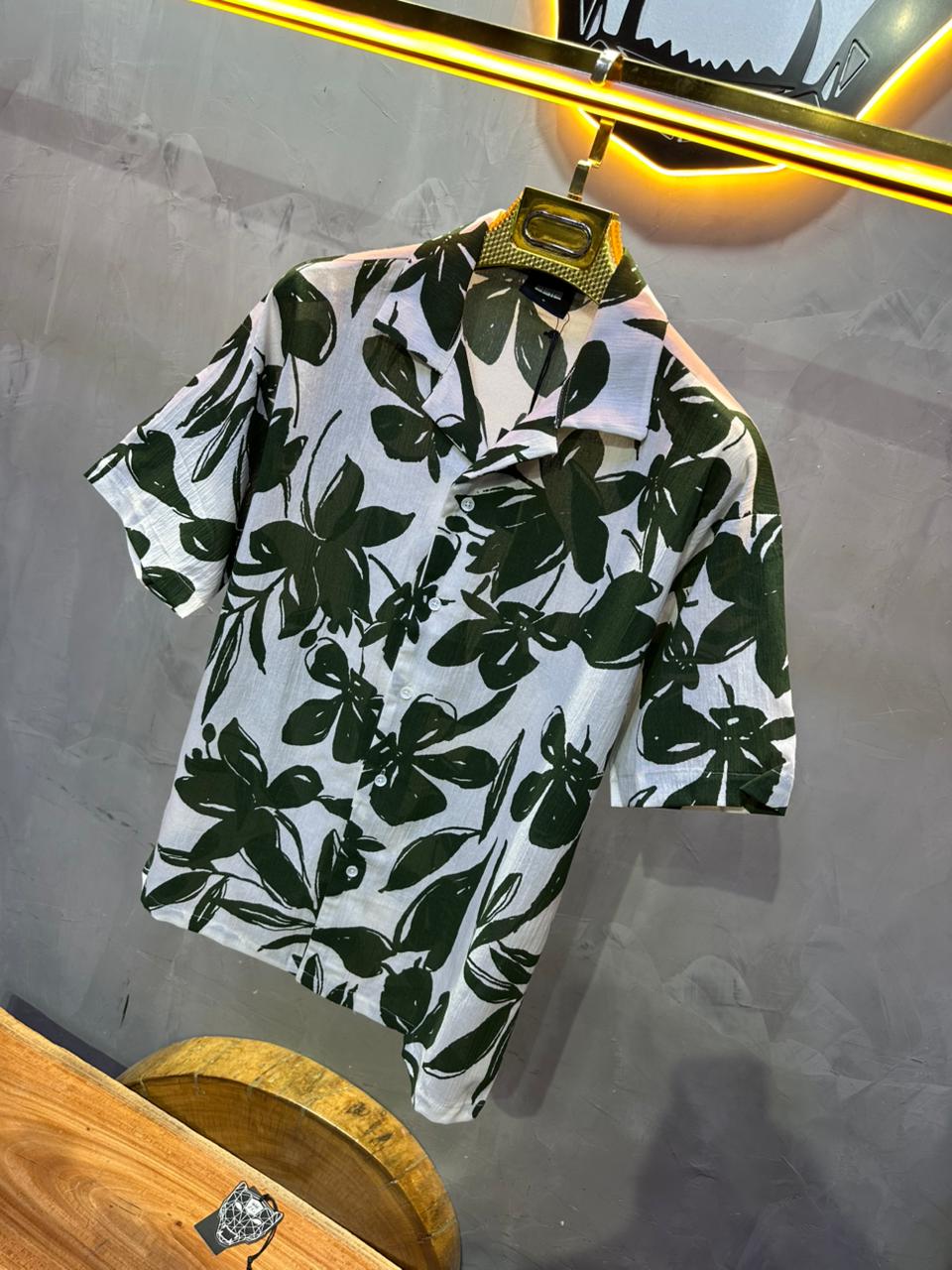 CHEMISE FLOWER GREN 1265