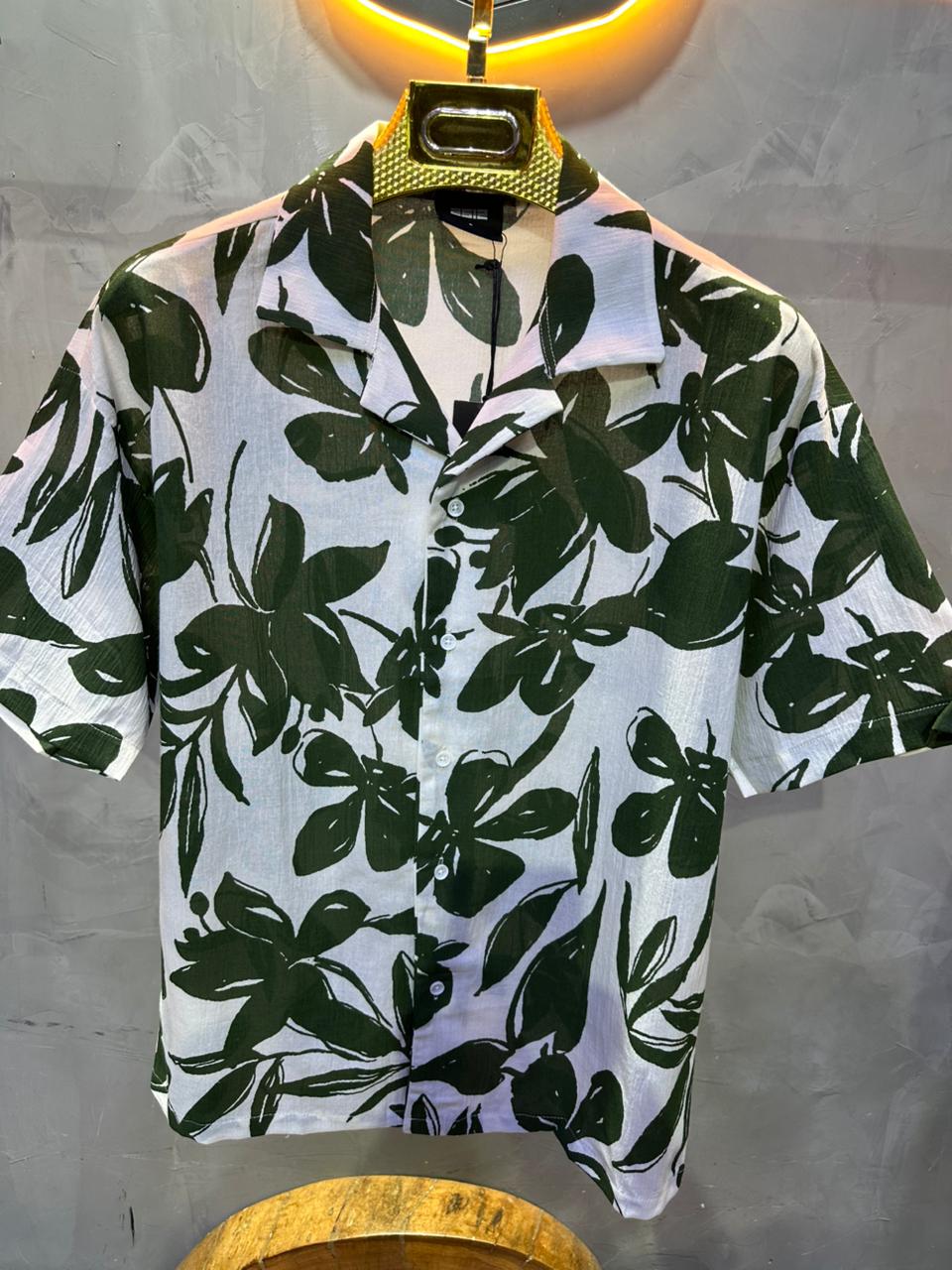CHEMISE FLOWER GREN 1265