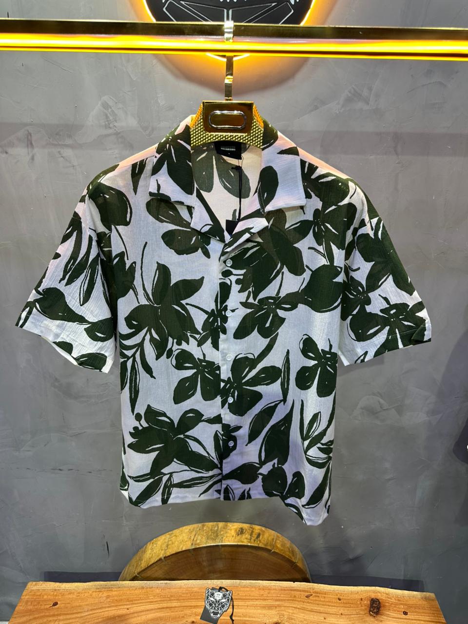CHEMISE FLOWER GREN 1265