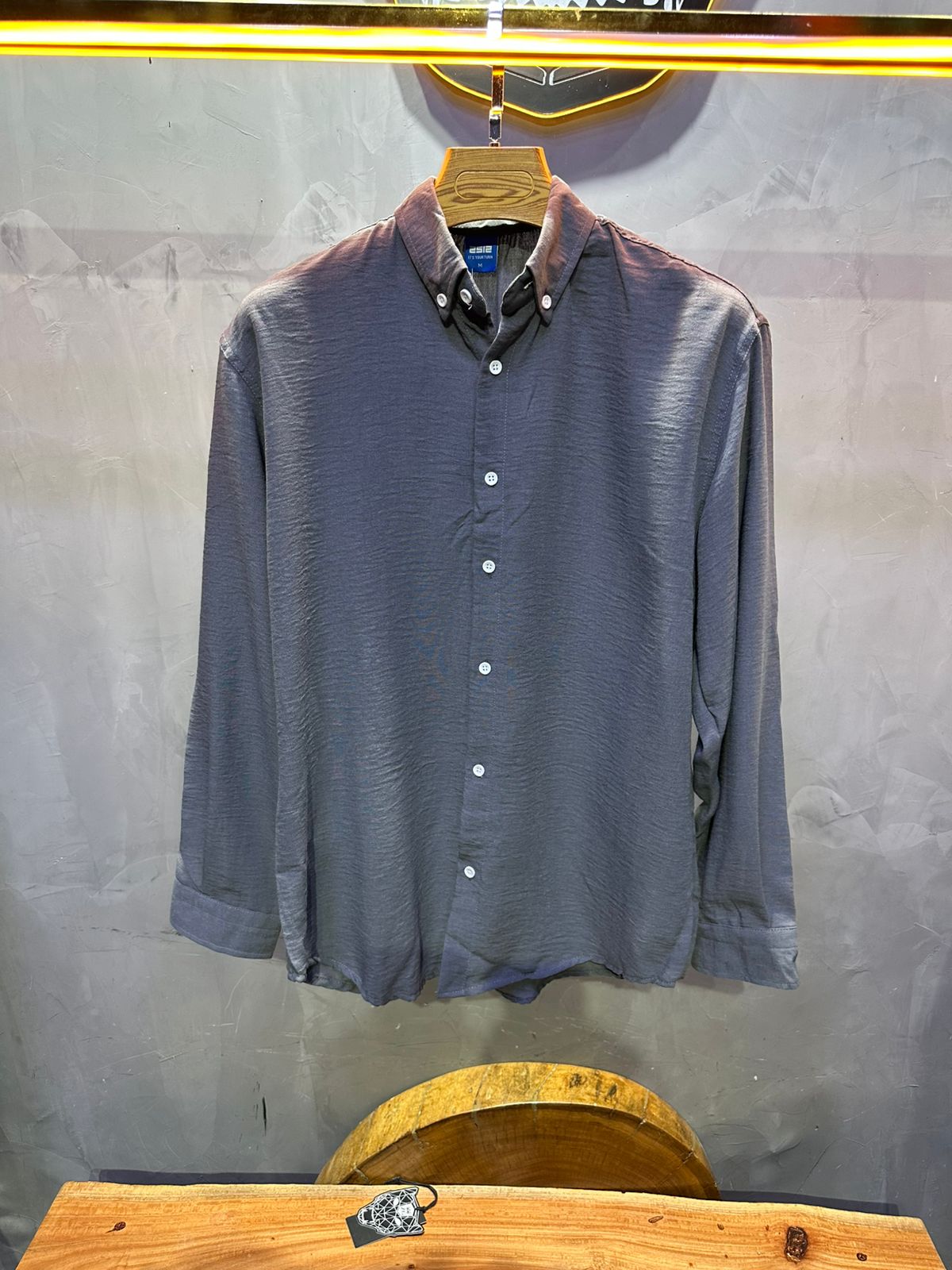 CHEMISE MARRAKECH GREY 4026