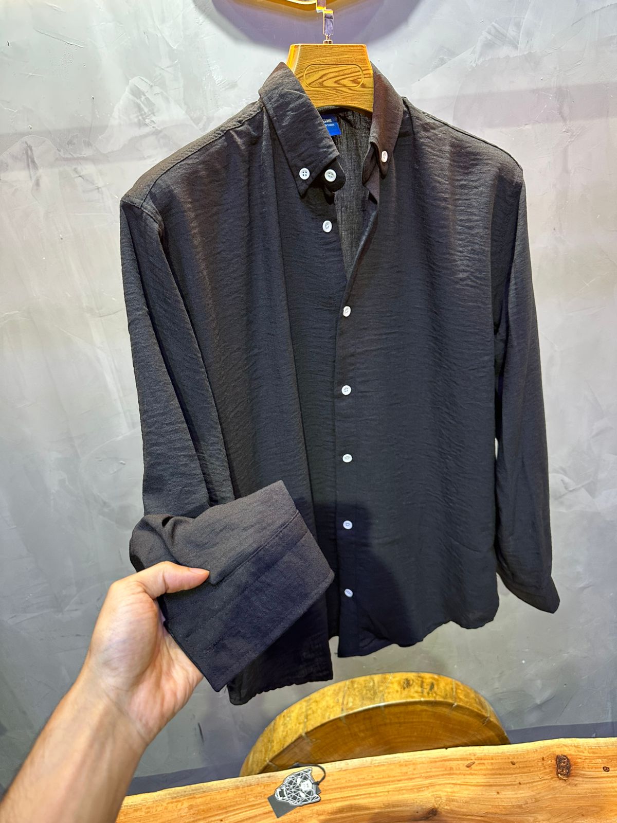 CHEMISE MARRAKECH BLACK 4026