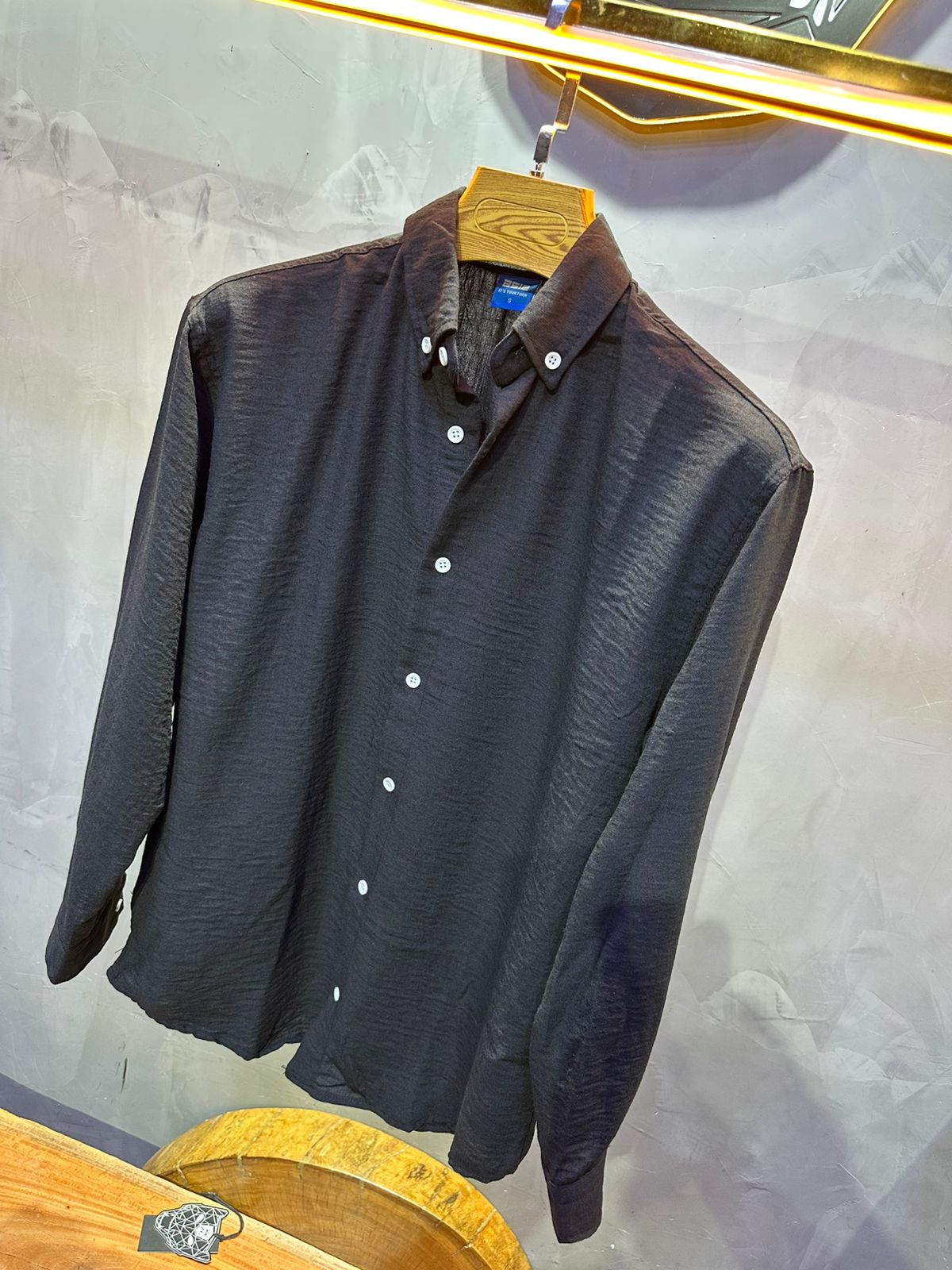 CHEMISE MARRAKECH BLACK 4026