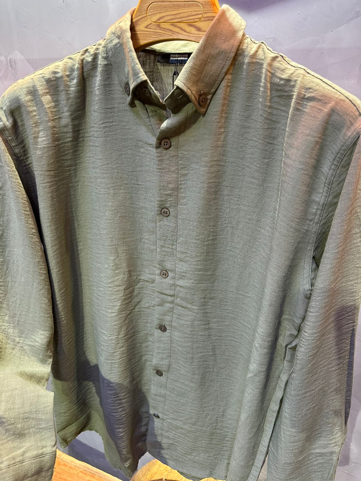 CHEMISE MARRAKECH GREEN 4026