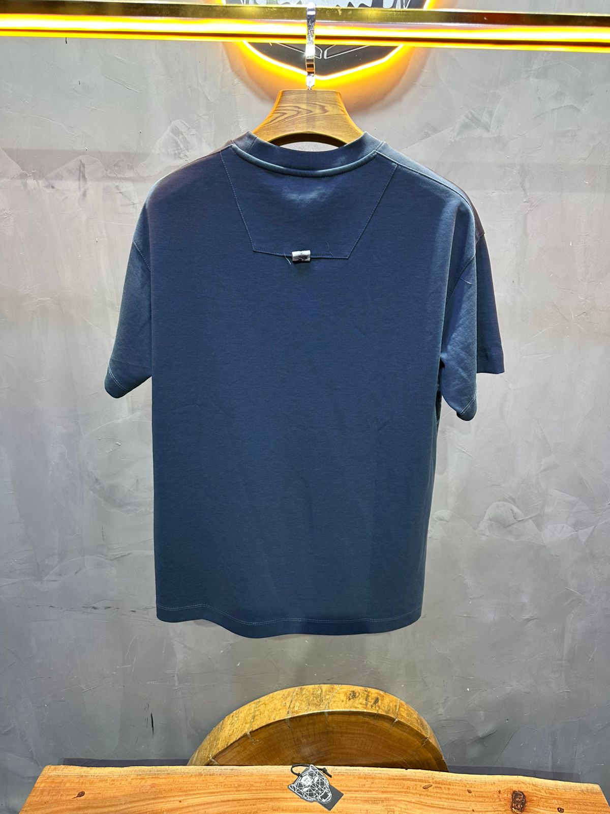 T-SHIRT RETRO BLUE 2540