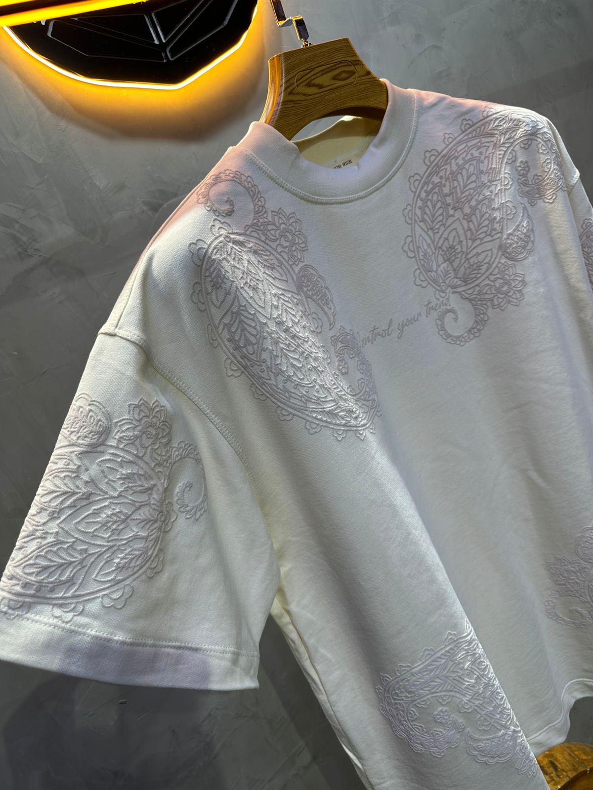 T-SHIRT RETRO BEIGE 2501