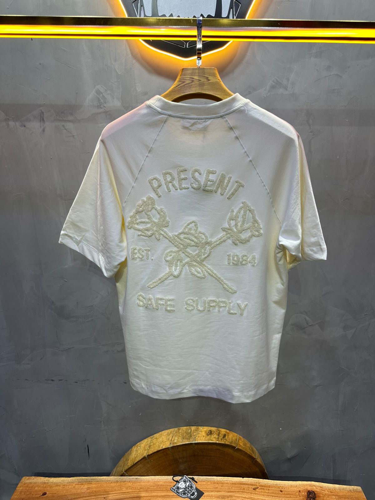 T - SHIRT RETRO BEIGE 2528 - ZG PREMIUM