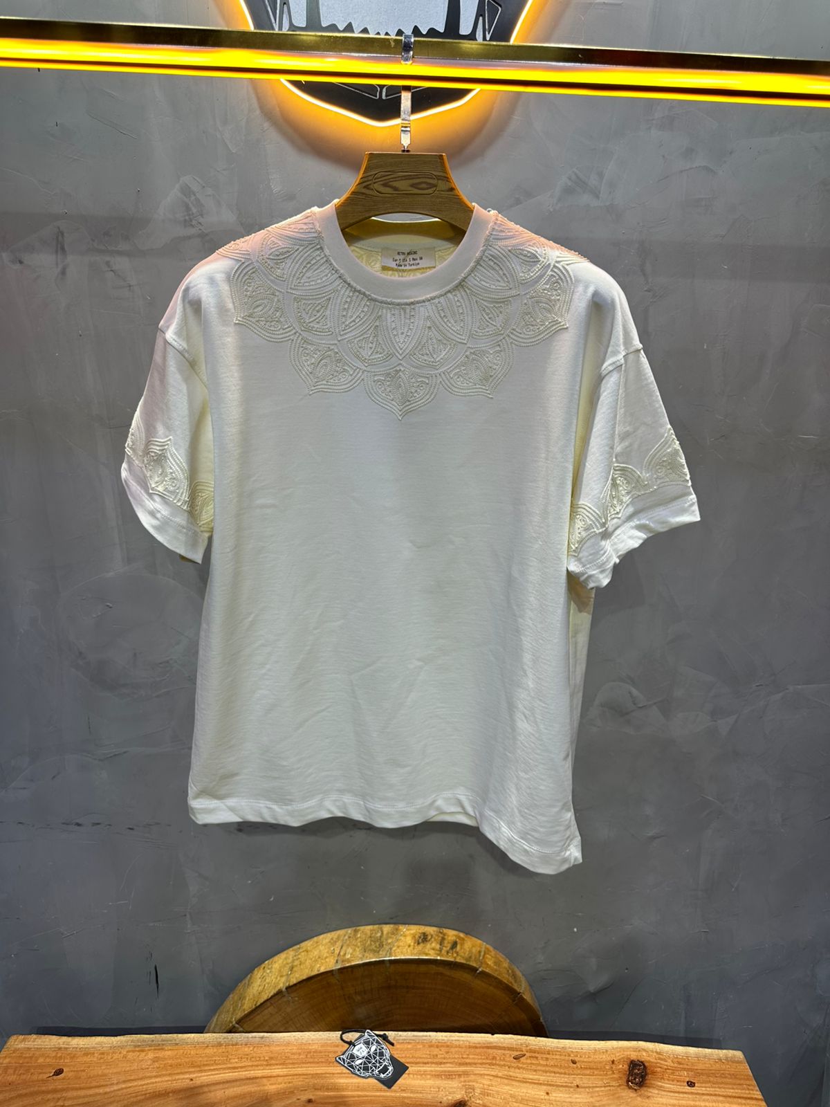 T-SHIRT RETRO BEIGE 2523