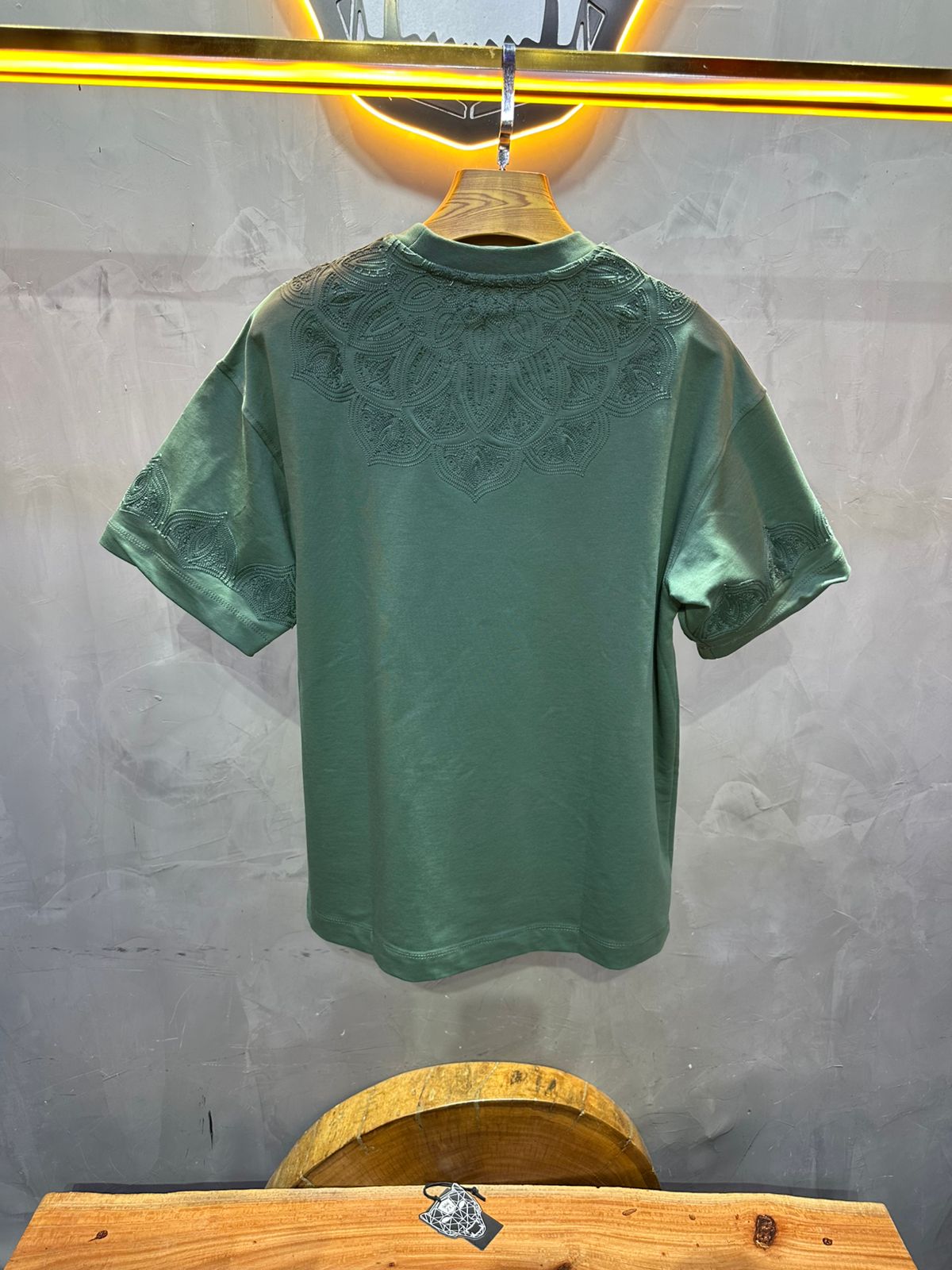 T-SHIRT RETRO GREEN 2523