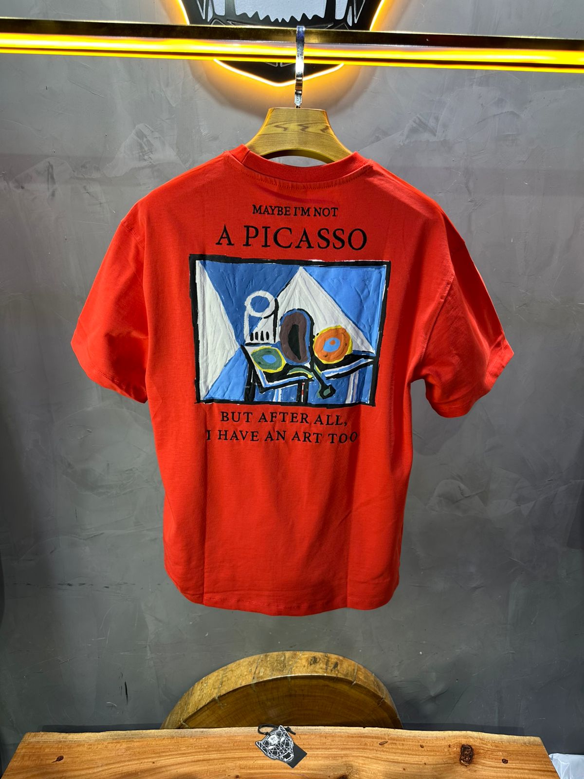 T-SHIRT RETRO RED 1261