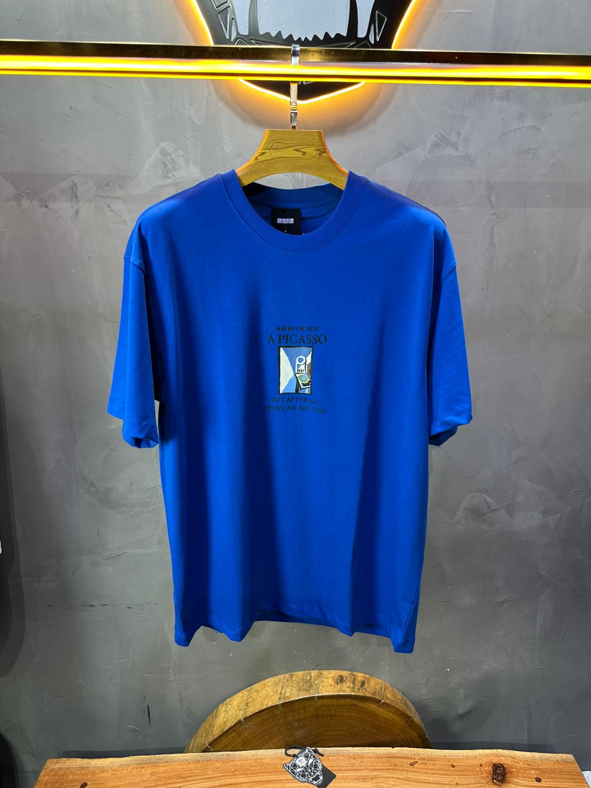 T - SHIRT RETRO BLUE 1261 - ZG PREMIUM