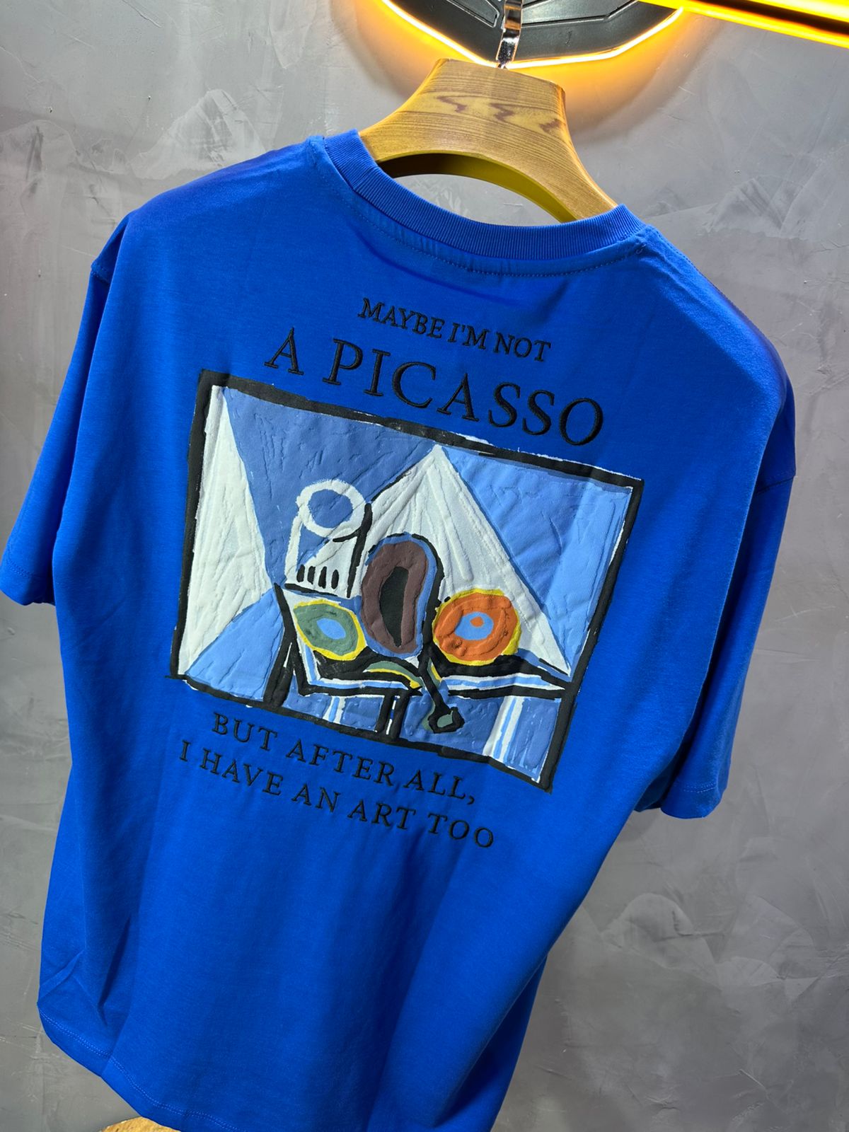 T-SHIRT RETRO BLUE 1261