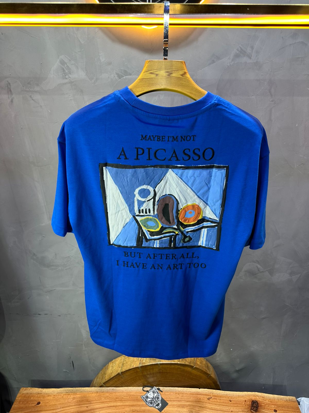 T-SHIRT RETRO BLUE 1261