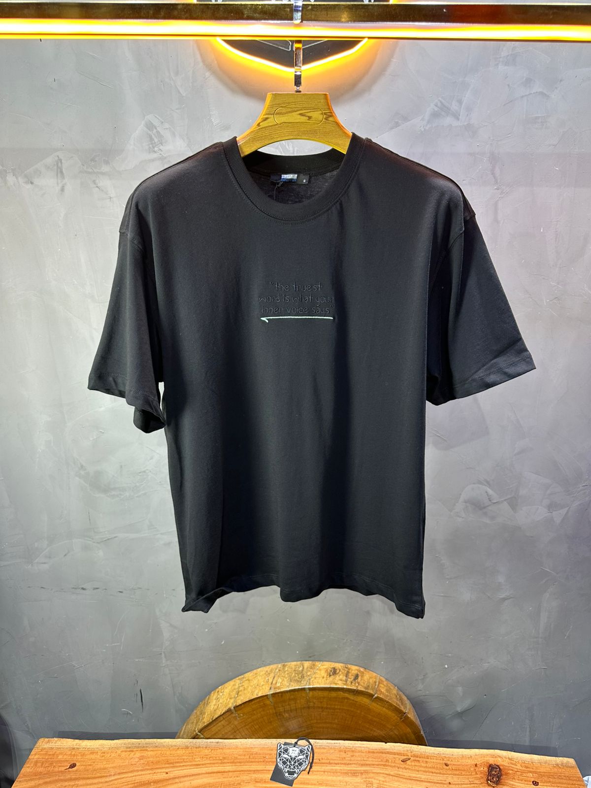 T-SHIRT RETRO BLACK 1246