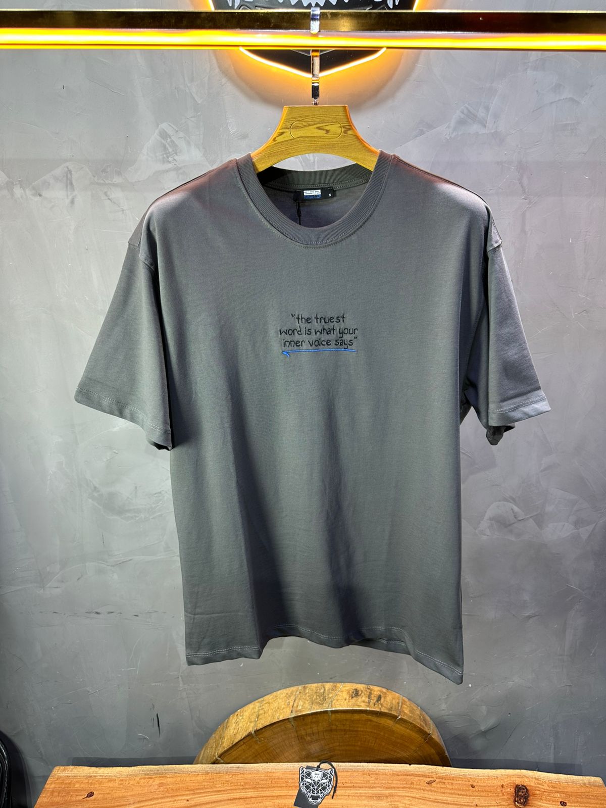 T-SHIRT RETRO GREY 1246