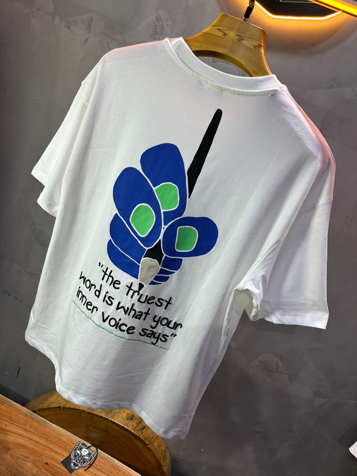 T-SHIRT RETRO WHITE 1246