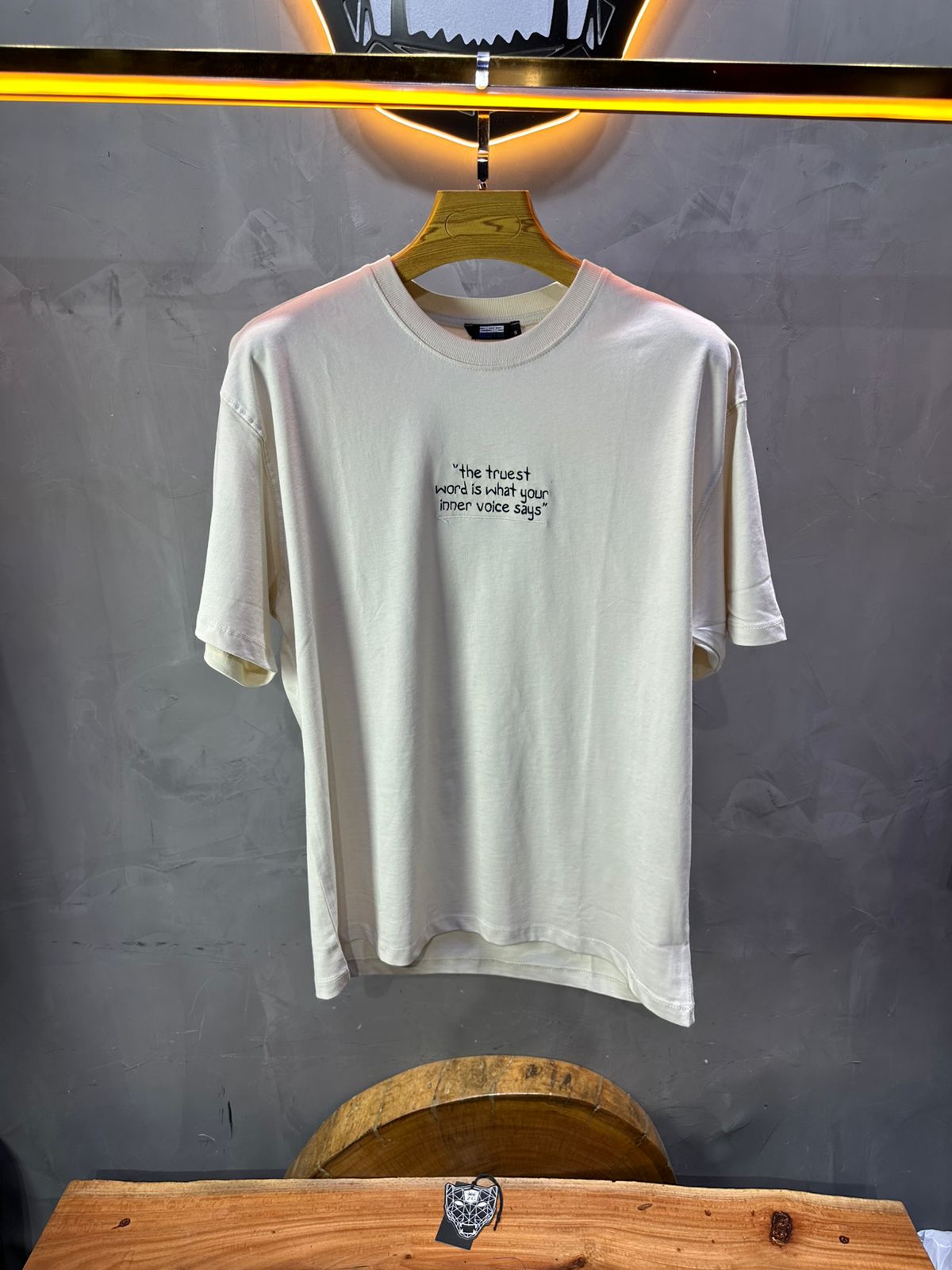 T-SHIRT RETRO BEIGE 1246