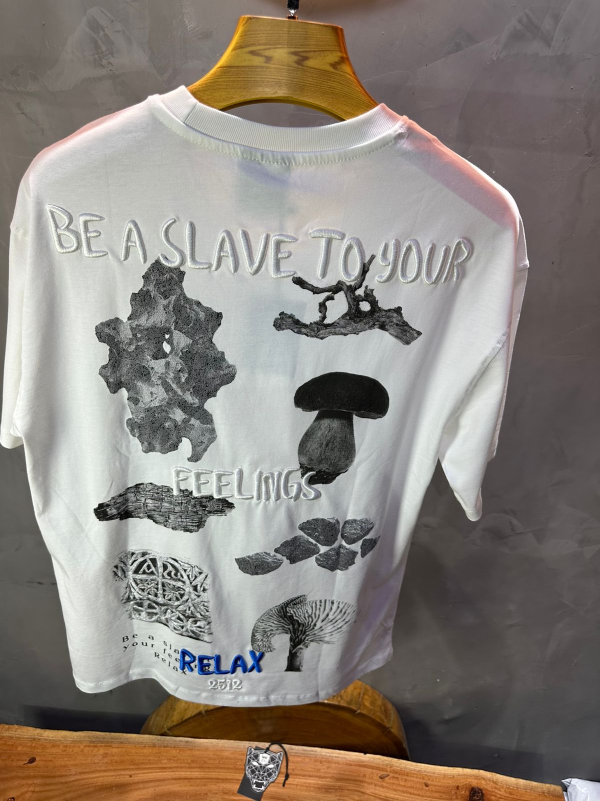 T - SHIRT RETRO WHITE 1248 - ZG PREMIUM