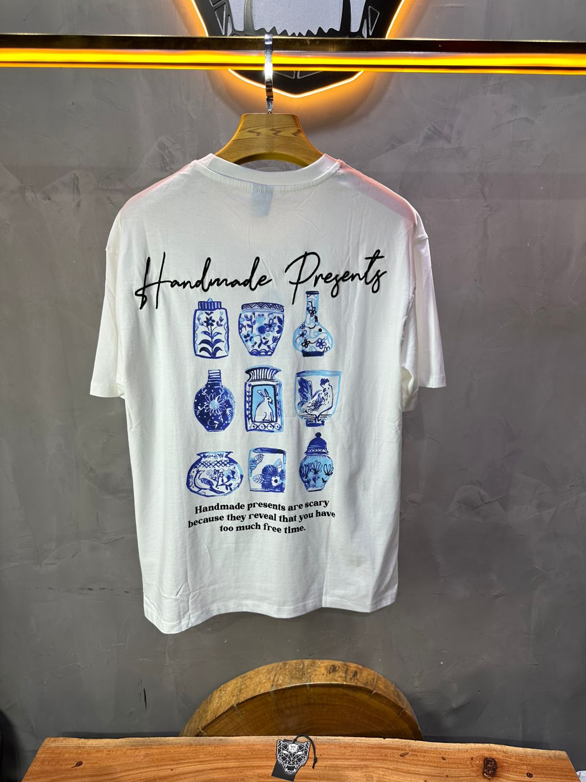 T - SHIRT RETRO WHITE 1209 - ZG PREMIUM