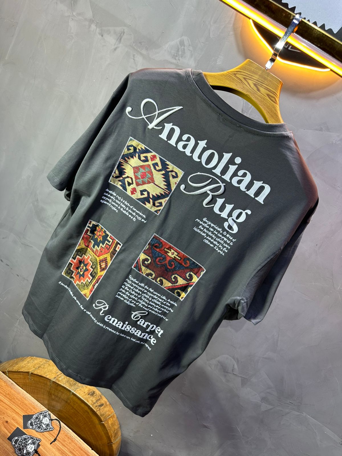 T-SHIRT RETRO GREY 1231
