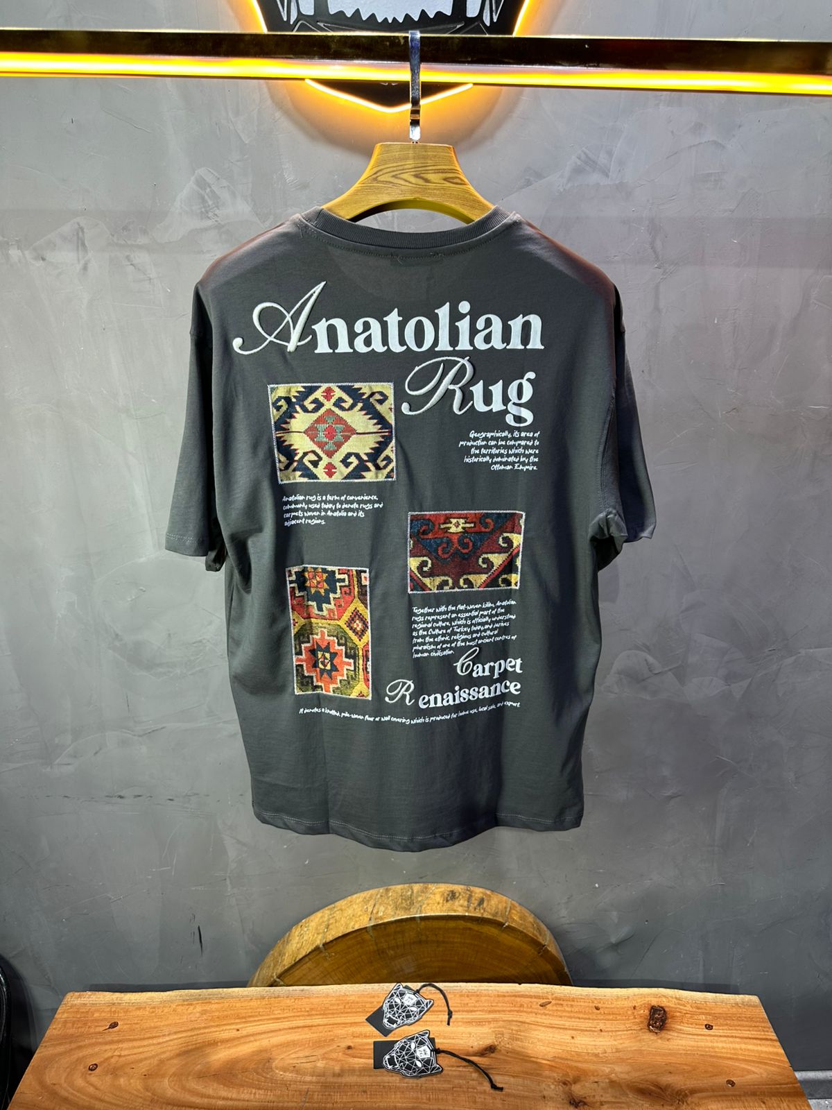 T-SHIRT RETRO GREY 1231