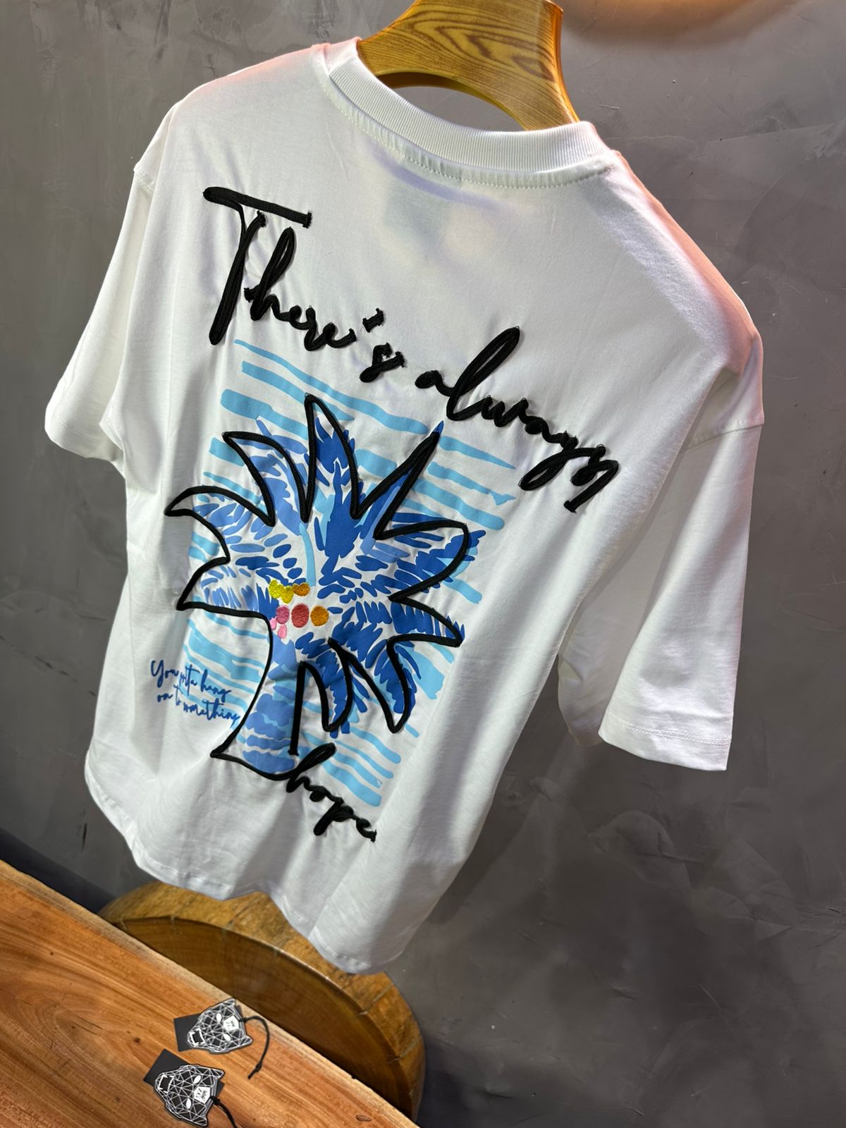 T - SHIRT RETRO WHITE 1253 - ZG PREMIUM