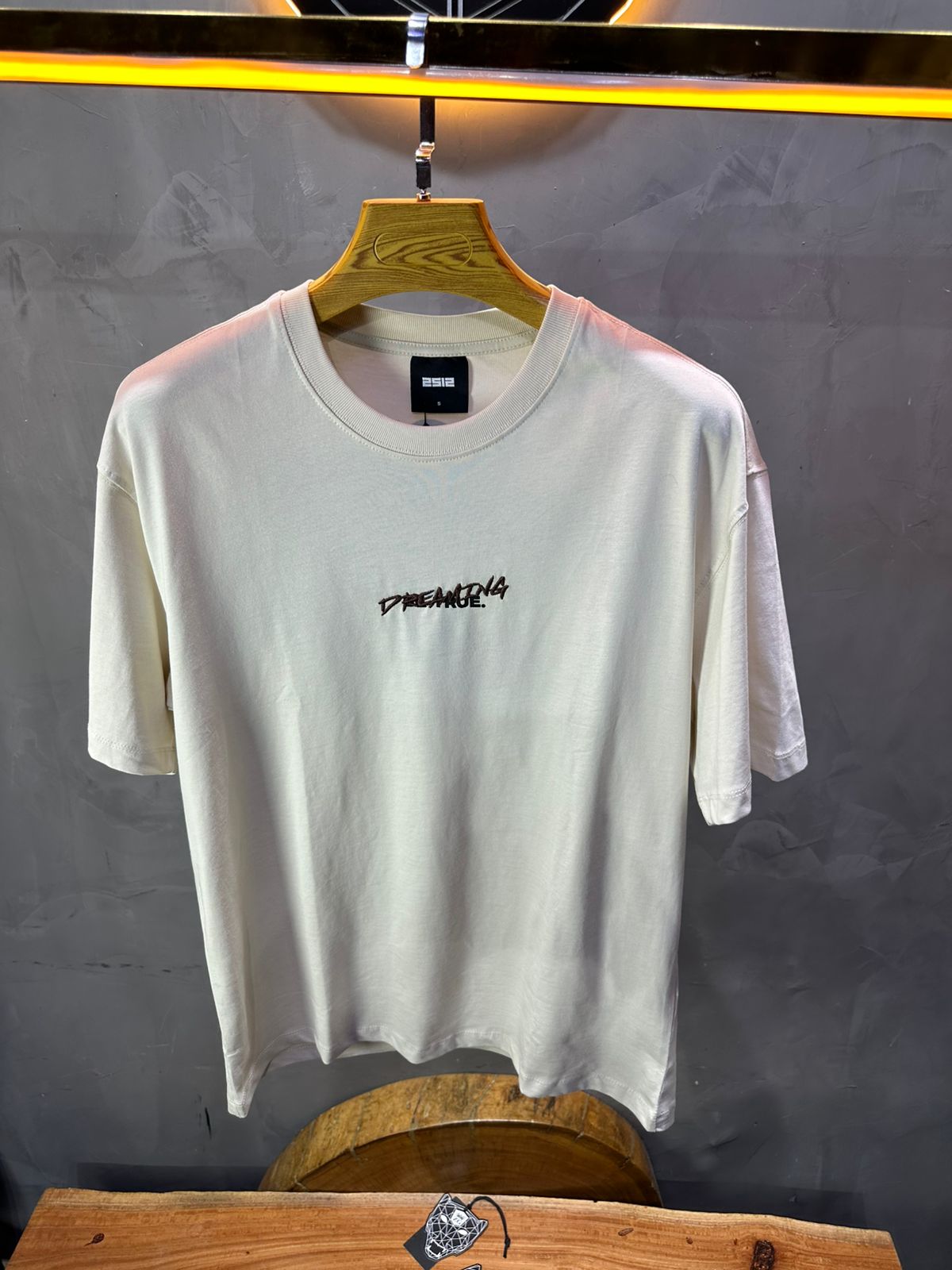 T-SHIRT RETRO BEIGE 1255