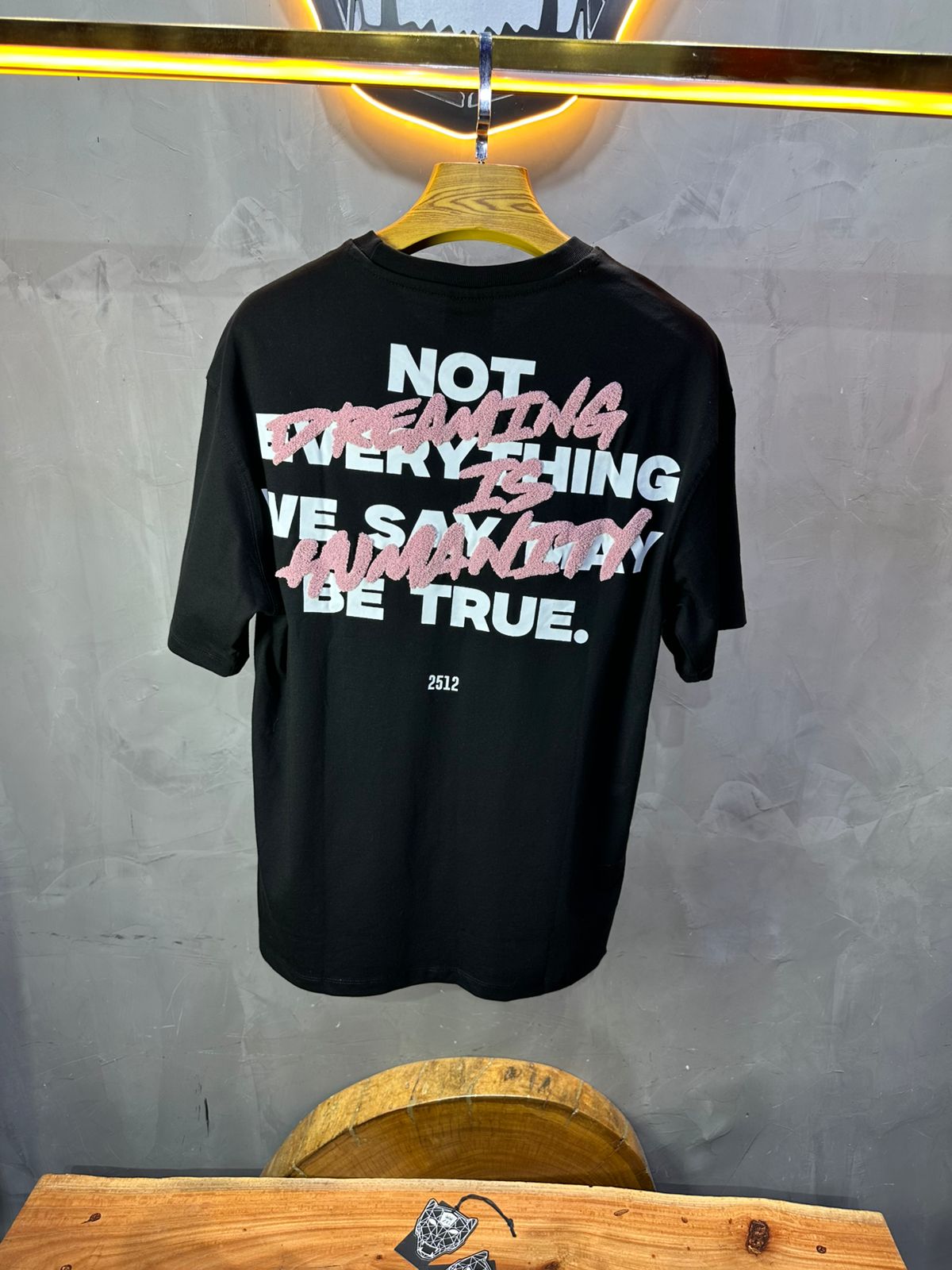 T-SHIRT RETRO BLACK 1255