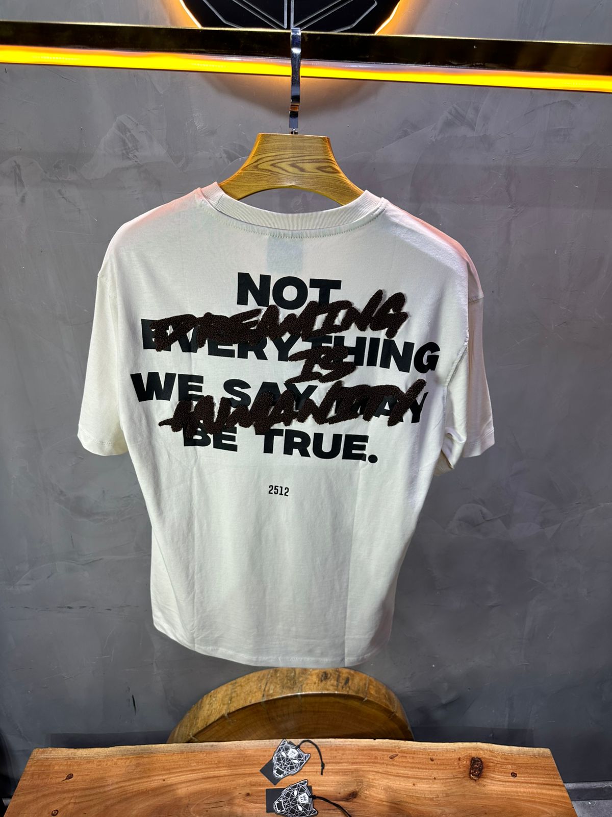 T-SHIRT RETRO BEIGE 1255