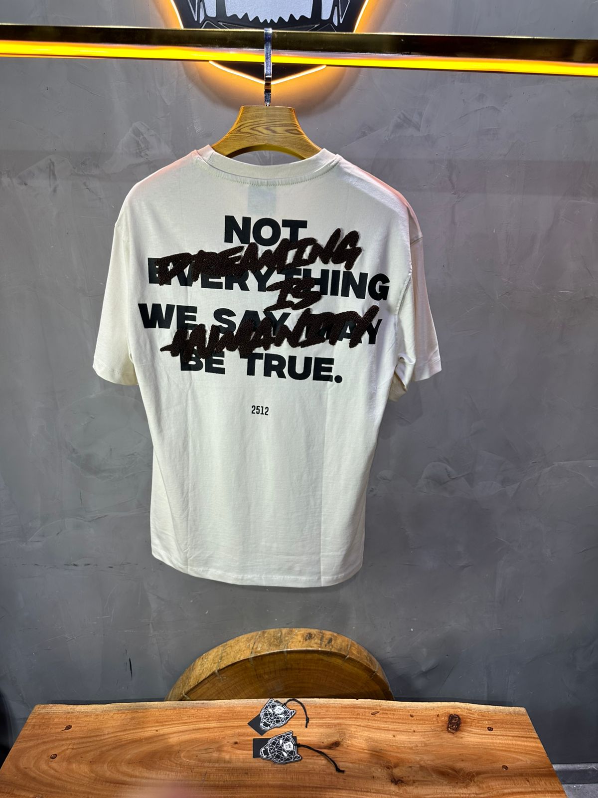 T-SHIRT RETRO BEIGE 1255