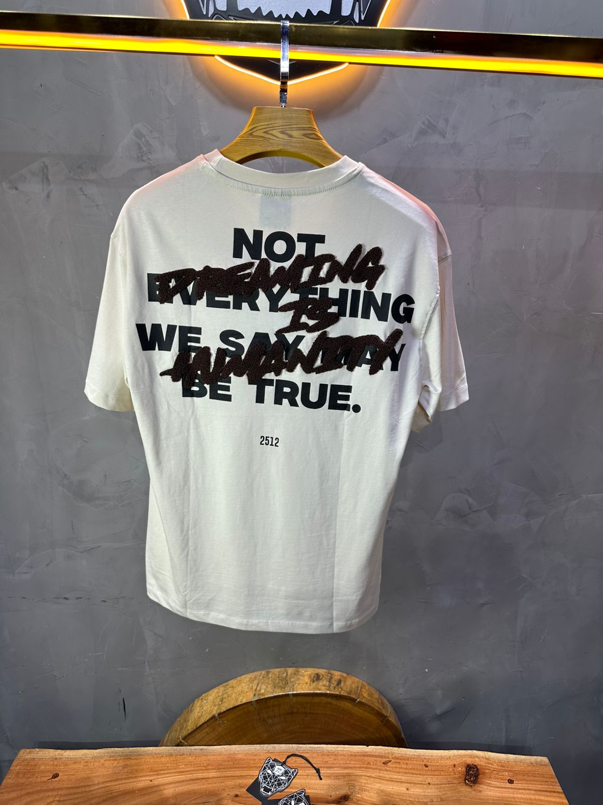 T-SHIRT RETRO BEIGE 1255