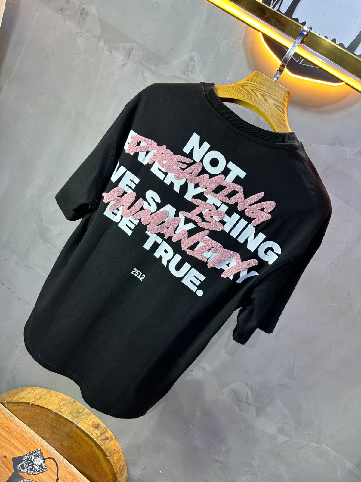 T-SHIRT RETRO BLACK 1255